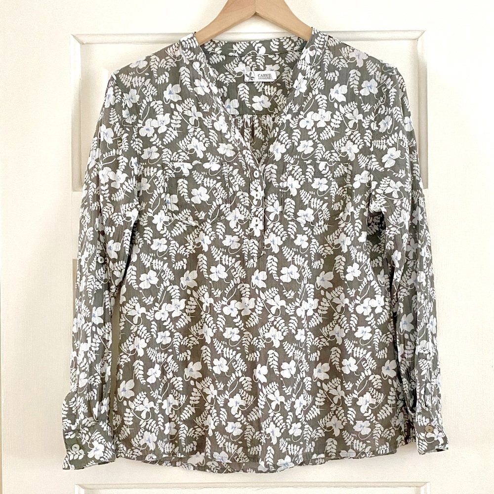 Carve Designs - Dylan Gauze Shirt Popover